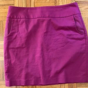 Magenta skirt